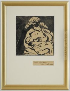 Mutter Und Kind by Giovanni Giacometti
