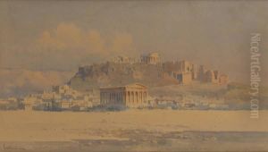 Vue De L""acropole by Angelos Giallina