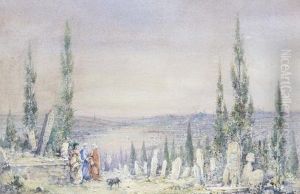View Of Istanbul From Eyoub by Angelos Giallina