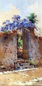 A Walled Doorway by Angelos Giallina