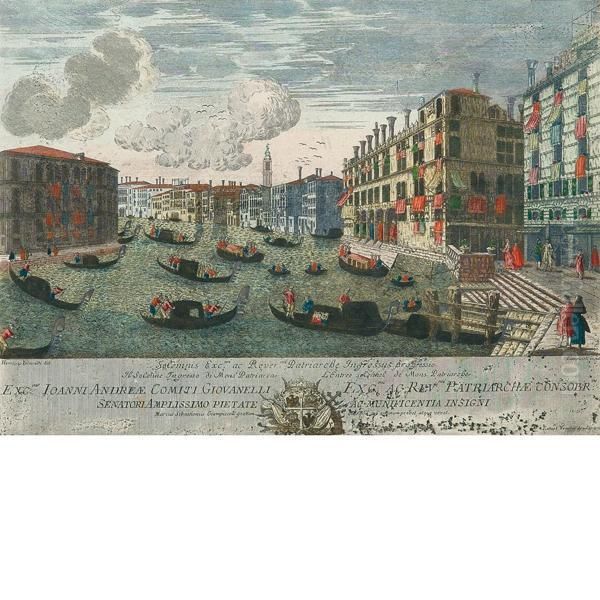 Veduta Del Fondaco Dei Tedeschi (1765 C.a) - view 1