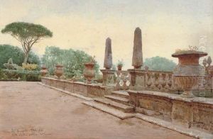 The Terrace, Villa Lante by Giampietrino