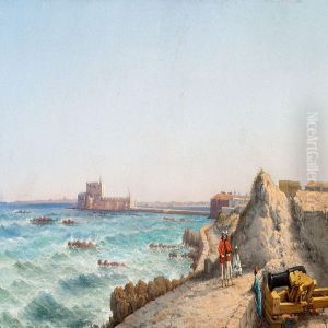 View Of Fort Ada In Alexandria, Egypt by Gian Gianni