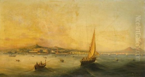 Vue De La Baie De Naples - view 1
