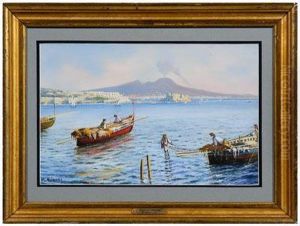 Vesuvius In The Distance