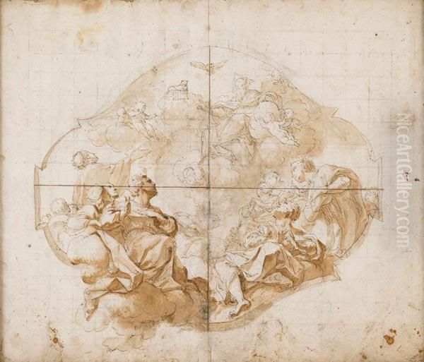 L'agnello Mistico Appare Ai Ventiquattro Dell'apocalisse - view 1