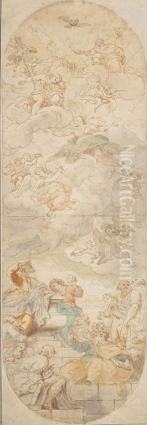 The Assumption Of The Virgin by Corrado Giaquinto
