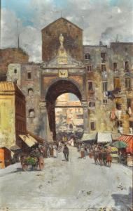 Porta Capuana by Giuseppe Giardiello