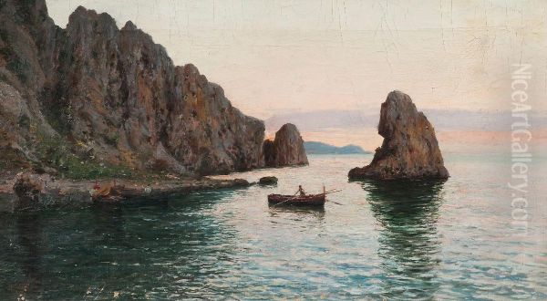 Fishing Boat At Dawn - view 1