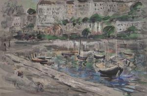 Torquay Harbour by Harry Phelan Gibb