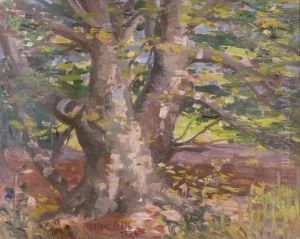 Wooded Landscape by Harry Phelan Gibb