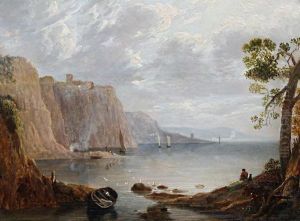 A Coastal Landscape by Robert Gibb