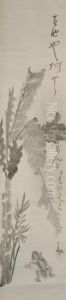 Hanging Scroll by Sengai Gibon