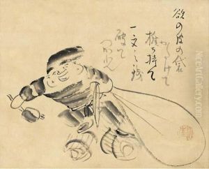 Daikoku by Sengai Gibon
