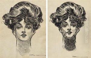 Portrait Of A Lady by Charles Dana Gibson