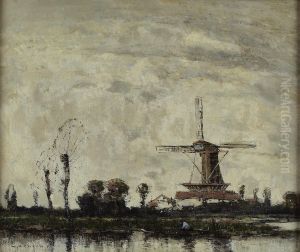 On A Dutch Canal by William Alfred Gibson