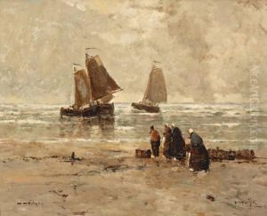 Binnenkomst Van De Vloot Op Het Katwijkse Strand Binnenkomst Van De Vloot Op Het Katwijkse Strand