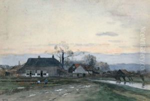 Boerderij Aan De Sloot by Marinus Gidding