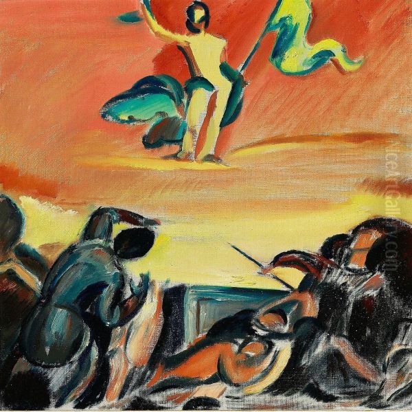 "studie Efter Tizian" (study After Tizian) - view 1