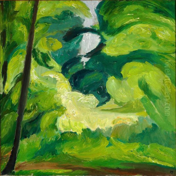 "skovinterior, Soro" (forest Interior) - view 1