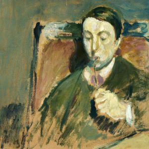 Portrait Of Leo Swane by Harald Giersing
