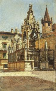 Gothic Monuments by Aleksander Gierymski