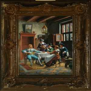 Interior by Wilhelm F. Giessel