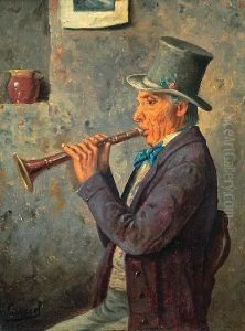 The Musician; The Drinker by Wilhelm F. Giessel