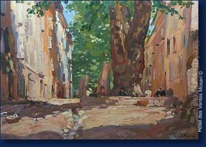 Place Enprovence by Leon Giffard