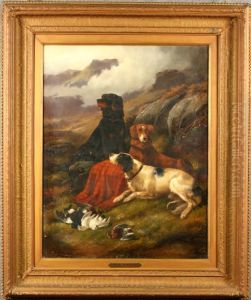 ''paesaggio Montano Con Cani''. by John Gifford