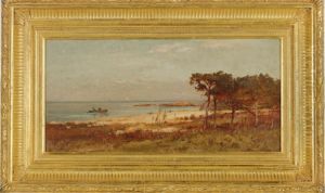 Cohasset Beach, Cohasset, Massachusetts by Robert Swain Gifford