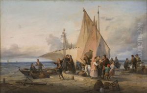 Il Ritorno Dalla Pesca by Gaetano Gigante