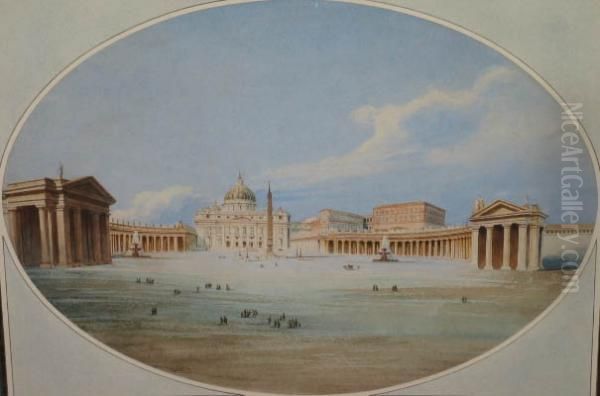 La Place Saint Pierre De Rome - view 1