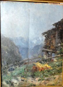 Paesaggio Montano by Eugenio Gignous