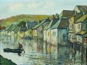 Paisaje Con Canal by Ludovic Gignoux