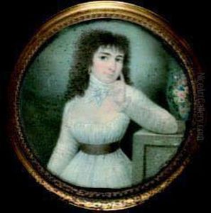 Ritratto Di Virginia Bazzoli by Giovanni Battista Gigola