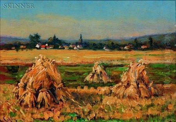 Haystacks - view 1