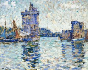Le Port De La Rochelle by Clarence Montfort Gihon
