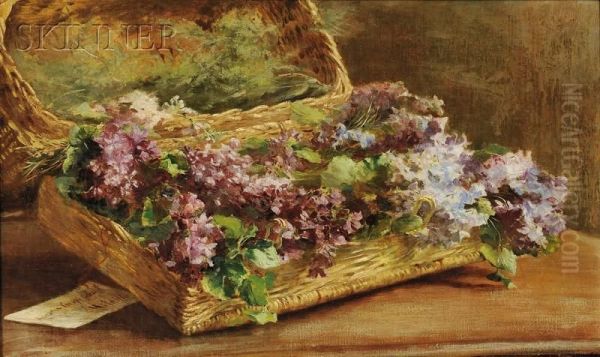 A Basket Of Flowers - view 1
