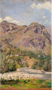 Pesaggio Della Valsesia by Pier Celestino Gilardi