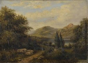 Elterwater (lake District) by Alfred Gilbert