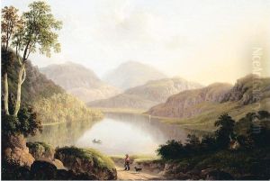 Hawes Water From Fordingale Beck by Joseph Francis Gilbert