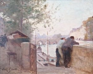 Quai De Seine, Paris by Victor-Gabriel Gilbert
