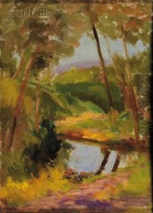 Rawhide Creek, Wyoming by F(letcher) Gilchrist