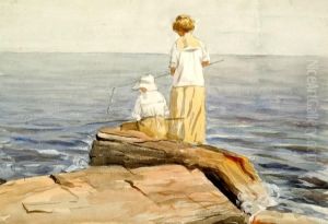 Peggy And Nelly by William Wallace Gilchrist