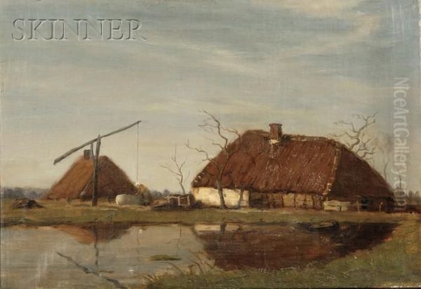 Cottages On The Riverbank - view 1