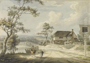 View From Rushmore Hill, With Mereworth Beyond, Sevenoaks,kent by Henry Gilder