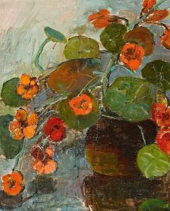 Nasturtiums by Selden Connor Gile