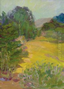 Hills And Field by Selden Connor Gile