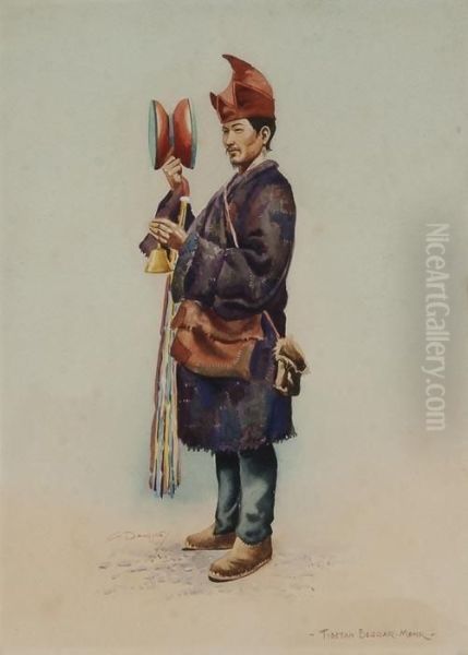 Tibetan Beggar - view 1